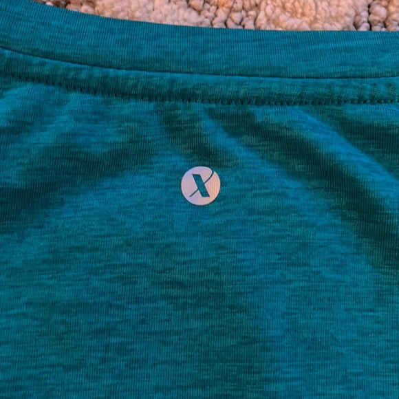 Teal Long Sleeve Workout Top - Picture 8 of 8